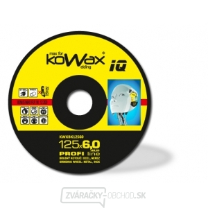 Brúsny kotúč KOWAX 125x6,0x22,2 mm
