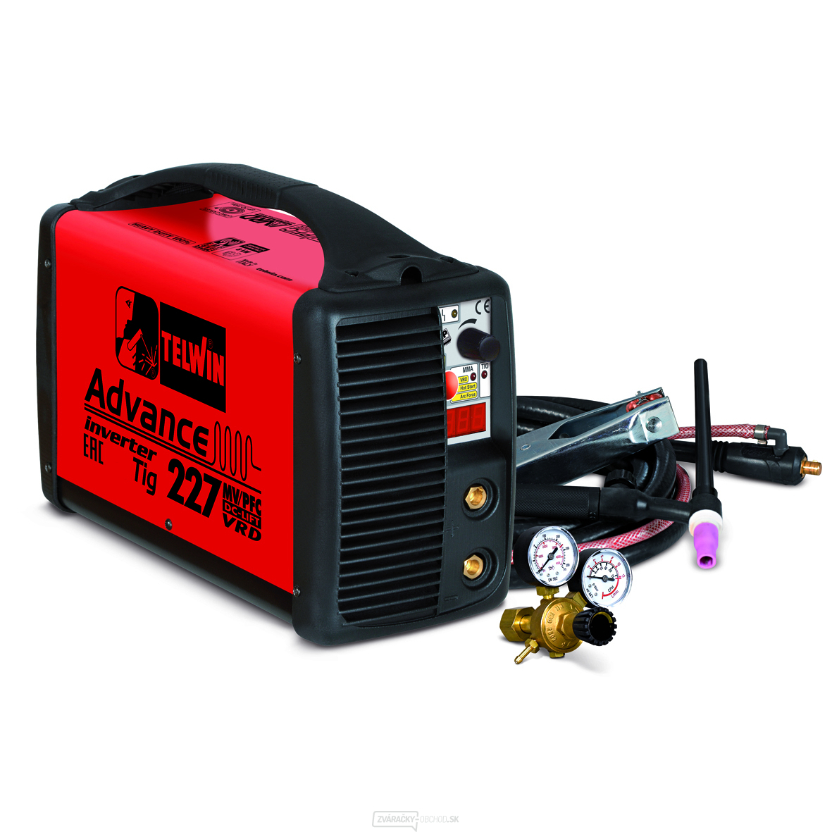 Zvárací invertor Advance TIG 227 MV/PFC DC/LIFT Telwin