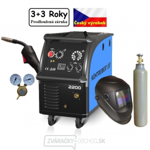 KIT 2200 Standard 4kladka + horák + ventil + samostmievacia kukla + fľaša CO2 s náplňou