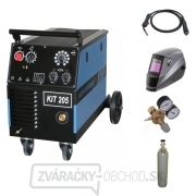 KIT 205 Štandard 4 kladka + horák 4m + kukla + ventil + Plná fľaša CO2 plná gallery main image