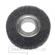 Brúsny kefa z oceľových drôtů 200 x 25 x 20 mm - 0,50 mm Brúsny kefa z oceľových drôtů 200 x 25 x 20 mm - 0,50 mm gallery main image