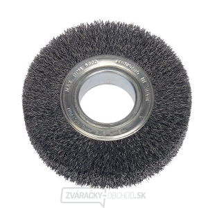 Brúsny kefa z oceľových drôtů 200 x 25 x 20 mm - 0,50 mm Brúsny kefa z oceľových drôtů 200 x 25 x 20 mm - 0,50 mm gallery main image