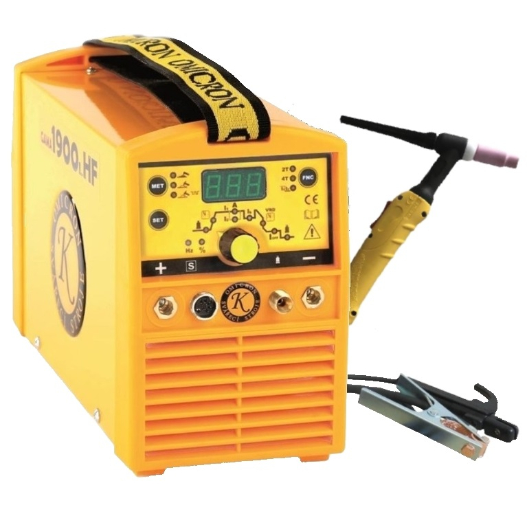 GAMA 1900L HF - invertorový zvárací zdroj + 25/3m káble + TIG horák 4m