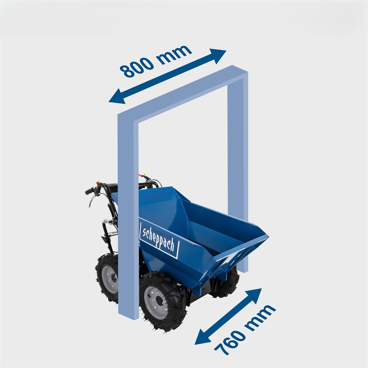 DP 3000 kolový přepravník 4x4  Náhľad