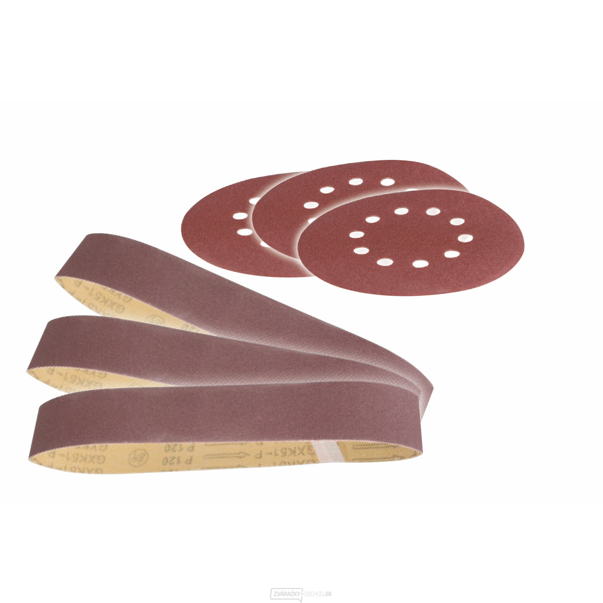 Sada brúsnych pásů a papierů pre BTS 700