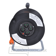 Solight predlžovací kábel na bubne, 4 zásuvky, oranžový, 50m Solight predlžovací kábel na bubne, 4 zásuvky, oranžový, 50m náhled