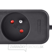 Solight predlžovací kábel, 3 zásuvky, čierny, 3m Náhľad Solight predlžovací kábel, 3 zásuvky, čierny, 3m Náhľad