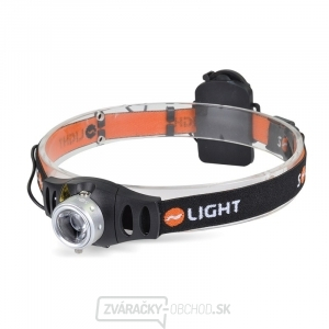 Solight LED stmievateľné čelové svietidlo, 3W Cree, 140l, fokus, 3x AAA