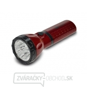 Solight nabíjacie LED svietidlo, plug-in, Pb 800mAh, 9x LED, červenočierna gallery main image