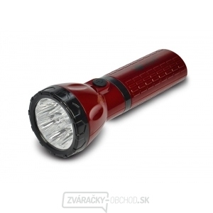 Solight nabíjacie LED svietidlo, plug-in, Pb 800mAh, 9x LED, červenočierna gallery main image