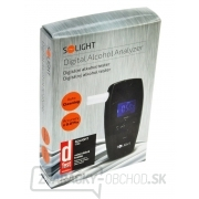 Solight alkohol tester profi, 0,1 - 3,0 ‰ BAC, citlivosť 0,1 ‰, farebný displej, automatické čistenie Náhľad