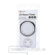 Solight časový spínač, 24 h., 1 režim náhled