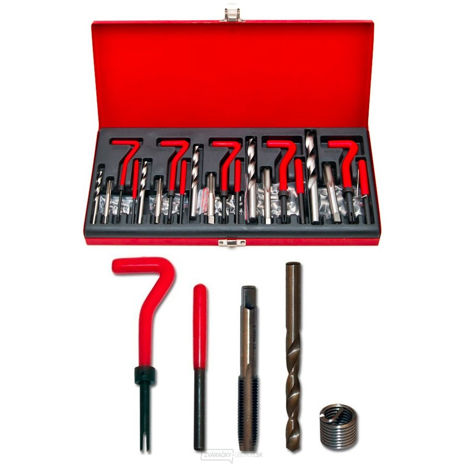 Sada pre opravy poškozených závitů PT-131 - 131ks
