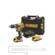 Aku bezuhlíková vŕtačka/skrutkovač s príklepom DeWALT DCD796D2 18V XR Li-Ion 2x2,0 Ah + kufor gallery main image