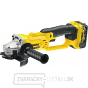 Aku uhlová brúska 125mm DeWalt DCG412M2 18V XR 2x4,0Ah + kufor Náhľad