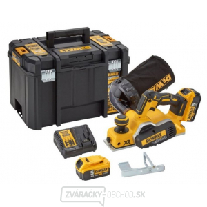 Aku hoblík DeWALT DCP580P2 18V XR 2x 5,0 Ah Li-Ion