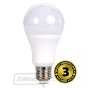 Solight LED žiarovka, klasický tvar, 15W, E27, 6000K, 270 °, 1220lm gallery main image