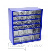 Závesná skrinka - 20 M, 2 S, 1 V - modrá 6731M Závesná skrinka - 20 M, 2 S, 1 V - modrá 6731M gallery main image