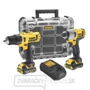 DCK211C2 Sada aku náradie XR Li-Ion (aku vŕtačka DCD710, rázový skrutkovač DCF815) DeWalt Náhľad