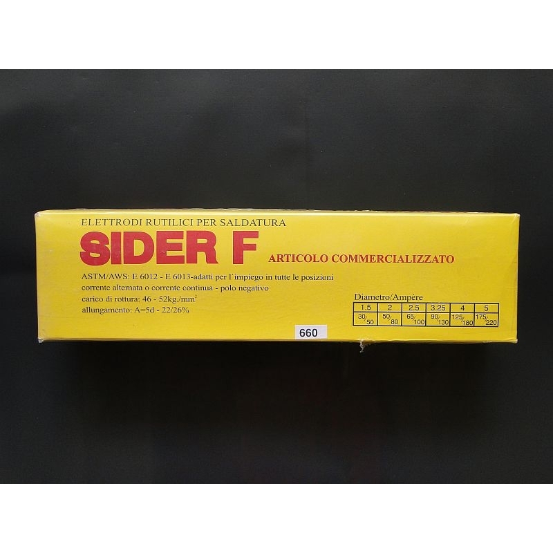 Rutilové elektródy SIDER F 4,0 x 450mm