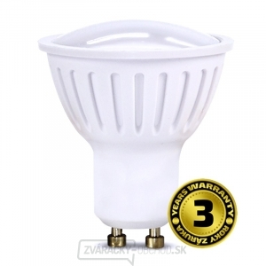 Solight LED žiarovka, bodová, 3W, GU10, 4000K, 260lm, biela