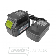 Aku vŕtací skrutkovač EXTOL Craft 14,4 V Li-ion, 1500mAh náhled