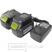 Aku vŕtací skrutkovač EXTOL Craft 18V Li-ion (2x), 1500mAh Aku vŕtací skrutkovač EXTOL Craft 18V Li-ion (2x), 1500mAh náhled