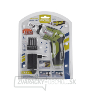 Skrutkovač aku 3,6V Li-ion, 1300mAh se svítilnou náhled