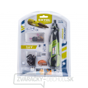 Brúska přímá aku 3,6V Li-ion, 1300mAh Brúska přímá aku 3,6V Li-ion, 1300mAh náhled