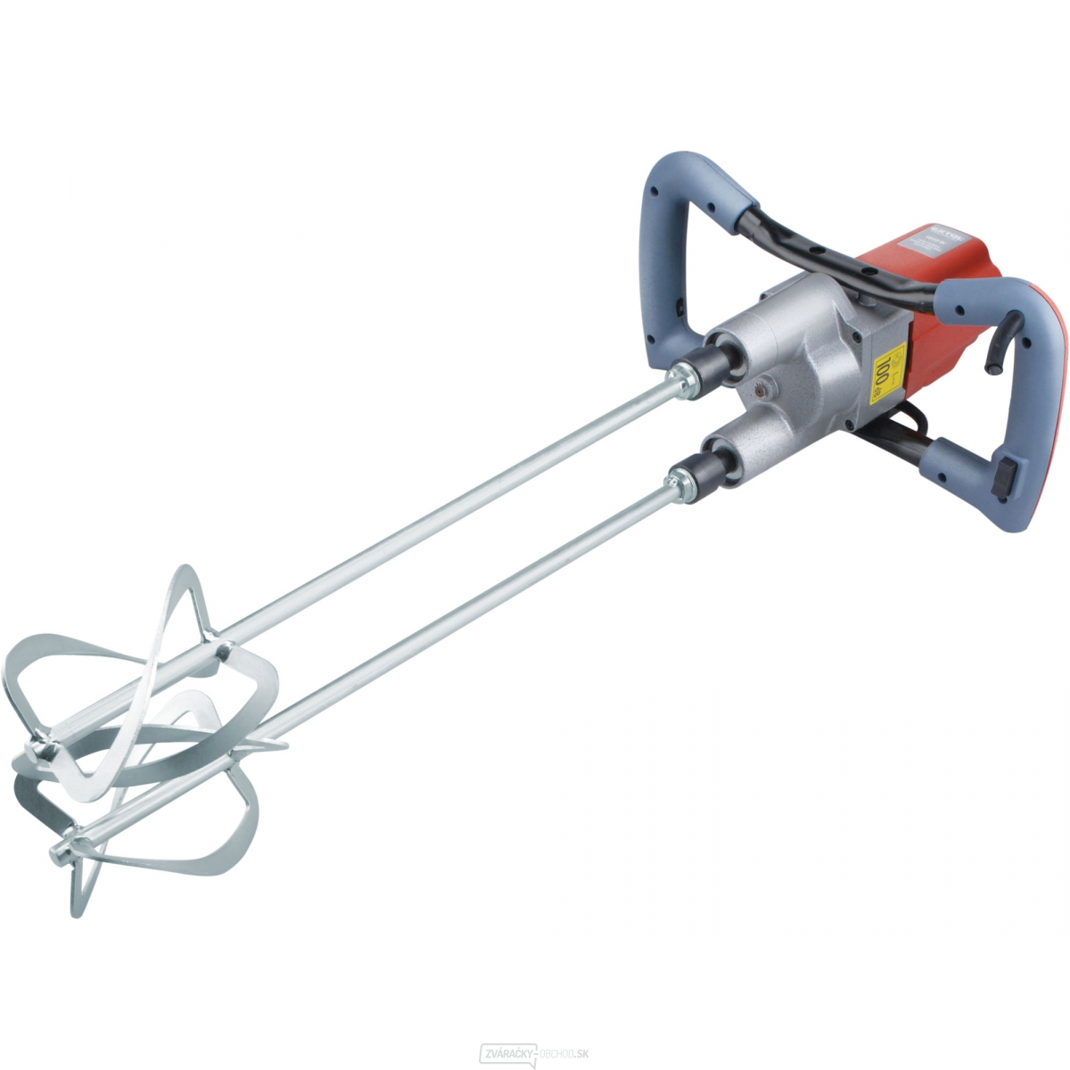 Miešadlo stavebných zmesí, dvoumetlové, 1800W