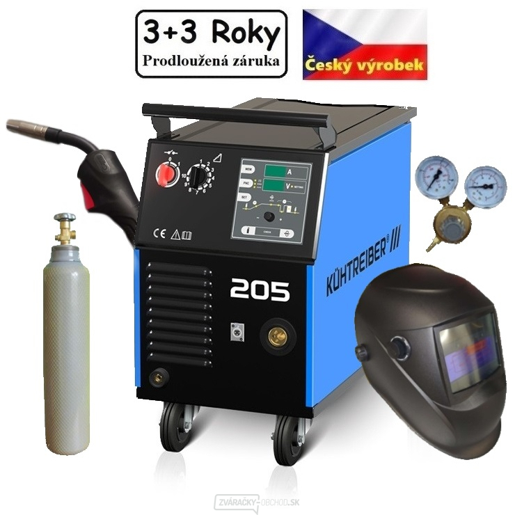 KIT 205 Processor + horák + kukla + ventil + fľaša CO2 plná