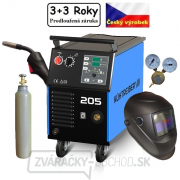 KIT 205 Processor + horák + kukla + ventil + fľaša CO2 plná gallery main image