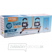 Reflektor LED, 2x800lm, so stojanom 125cm náhled