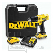 DCD710D2 Aku vŕtačka/skrutkovač XR 10.8V, 2x 2,0Ah DeWalt + kufor gallery main image