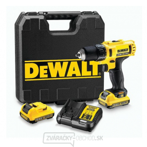 DCD710D2 Aku vŕtačka/skrutkovač XR 10.8V, 2x 2,0Ah DeWalt + kufor