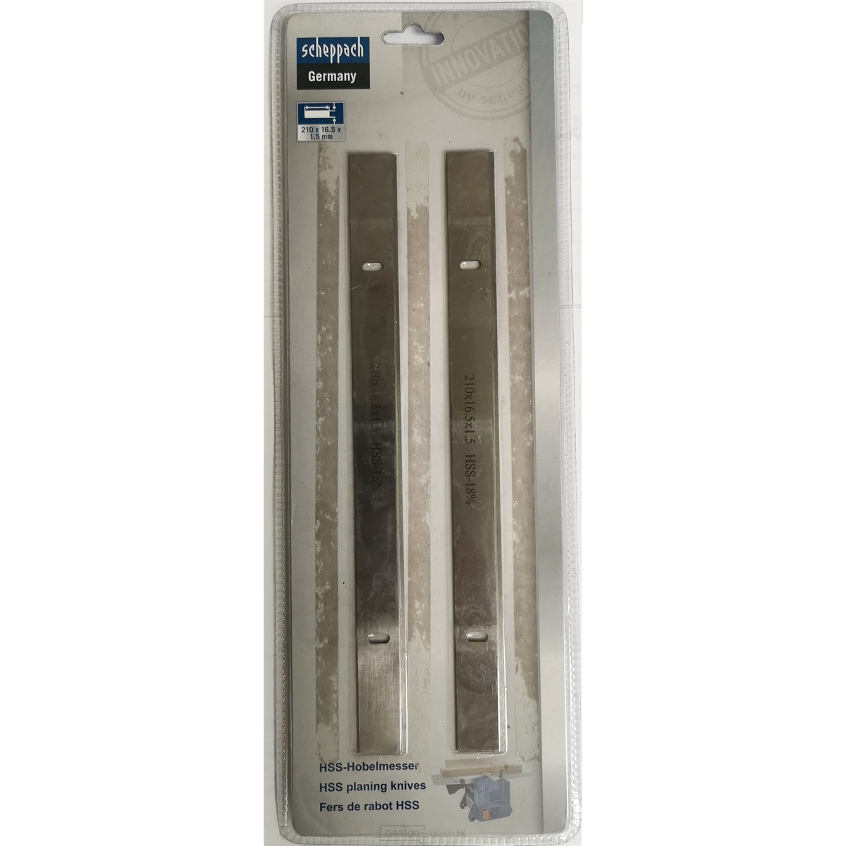 2 ks hoblovacích nožů k HMS 850  2 ks hoblovacích nožů k HMS 850  gallery main image