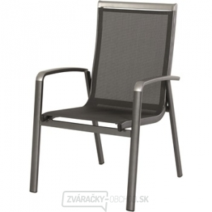 Forios - hliníková stohovatelná židle