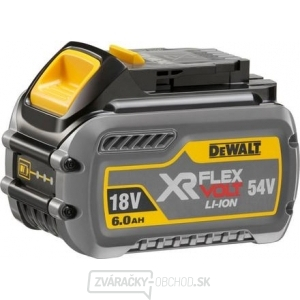 DCB546 Akumulátor 18/54V 6,0 Ah DeWALT FLEXVOLT  DCB546 Akumulátor 18/54V 6,0 Ah DeWALT FLEXVOLT  gallery main image