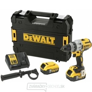 Aku vŕtačka bezuhlíková DeWALT DCD991P2 18V trojrýchlostný, 2x5,0 Ah XR, kufor TSTAK FLEXVOLT DCD991P2 gallery main image