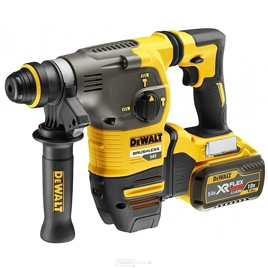 Aku kombi kladivo SDS-Plus 54V, 2x 2,0 Ah DeWALT DCH323T2 FLEXVOLT