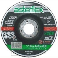 Kotúč AS 180/6.8/22 A24O-BF oceľ,CDS zvýš.stř. Kotúč AS 180/6.8/22 A24O-BF oceľ,CDS zvýš.stř. gallery main image