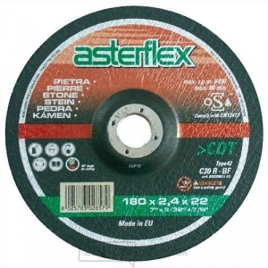 Kotúč AS 180/2.4/22 C30R-BF kámen,CDT zvýš.stř. Kotúč AS 180/2.4/22 C30R-BF kámen,CDT zvýš.stř. gallery main image