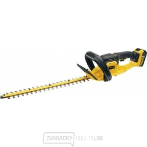 DCM563P1 Aku bezuhlíkový plotostrih XR Li-Ion 18V, 1x5,0Ah DeWALT 