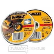 DT42335TZ kotúče do uhlových brusek 115mm 10ks DeWALT DT42335TZ kotúče do uhlových brusek 115mm 10ks DeWALT gallery main image