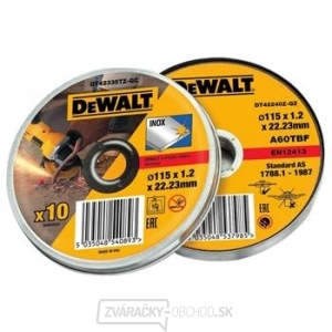 DT42335TZ kotúče do uhlových brusek 115mm 10ks DeWALT gallery main image