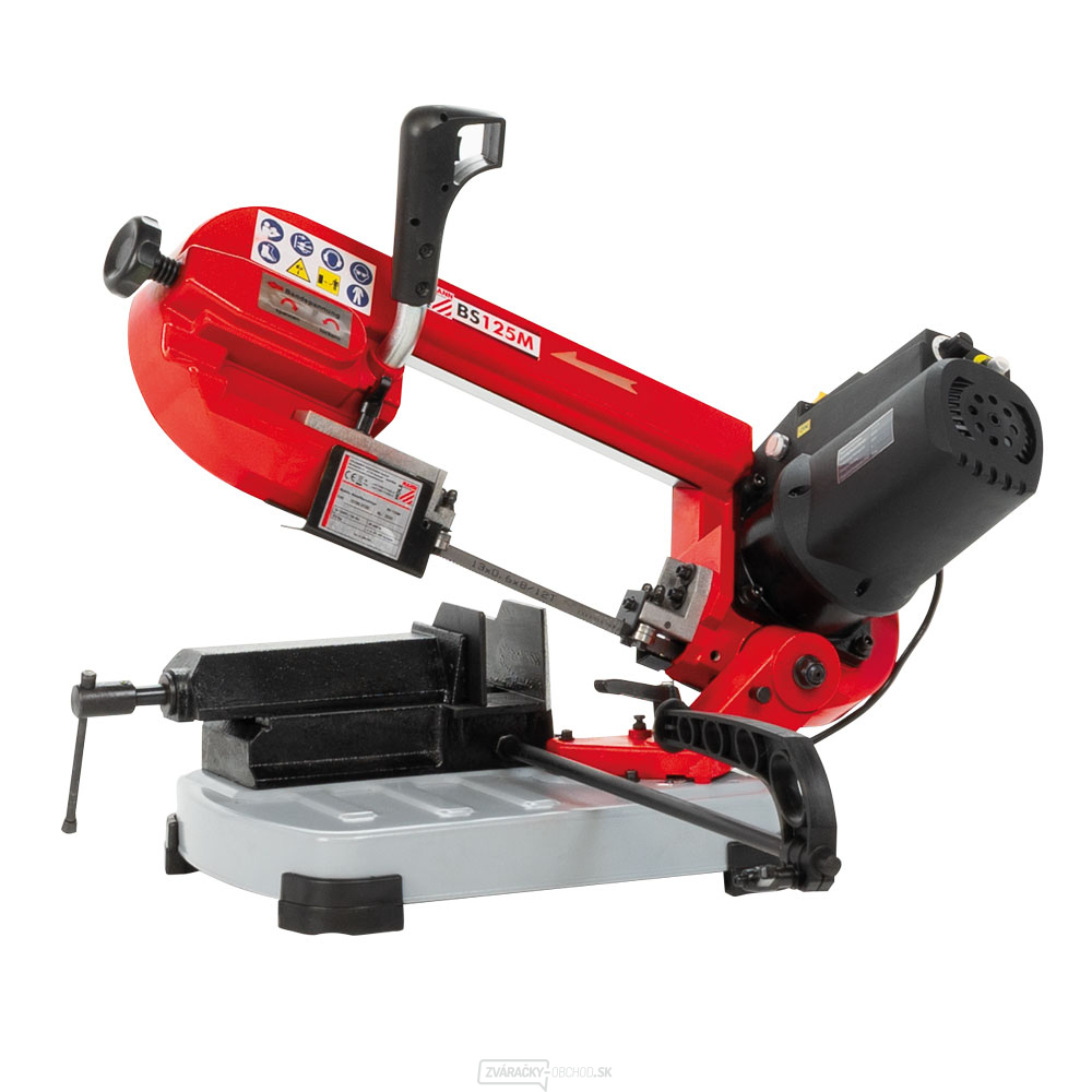 Mobilná pásová píla na kov BS125M 230V