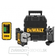 DW089KD samonivelačný krížový laser s prijímačom DeWALT gallery main image