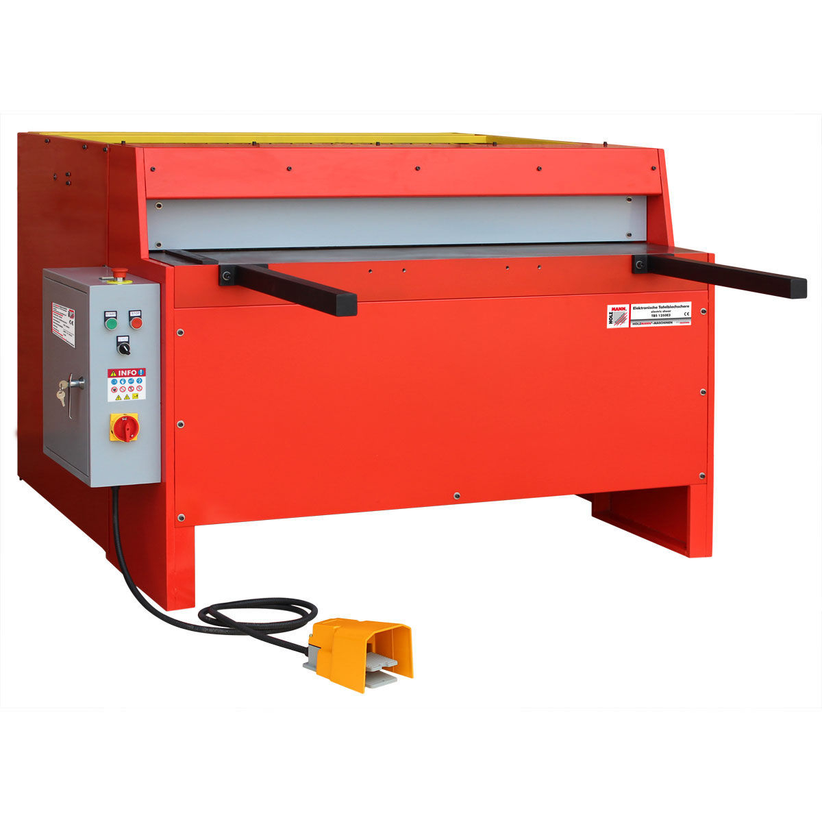 Holzmann Elektrické tabuľové nožnice na plech TBS1250E3 400V TBS1250E3_400V