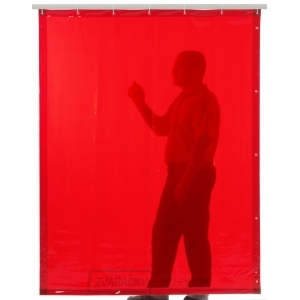 Ochranné zváračské závesy 200x140cm ORANŽOVÝ gallery main image