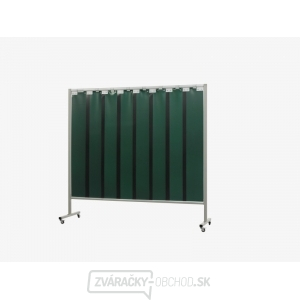 Zváracia zástena OMNIUM GREEN 6-LAMELY 200x215 cm Zváracia zástena OMNIUM GREEN 6-LAMELY 200x215 cm gallery main image